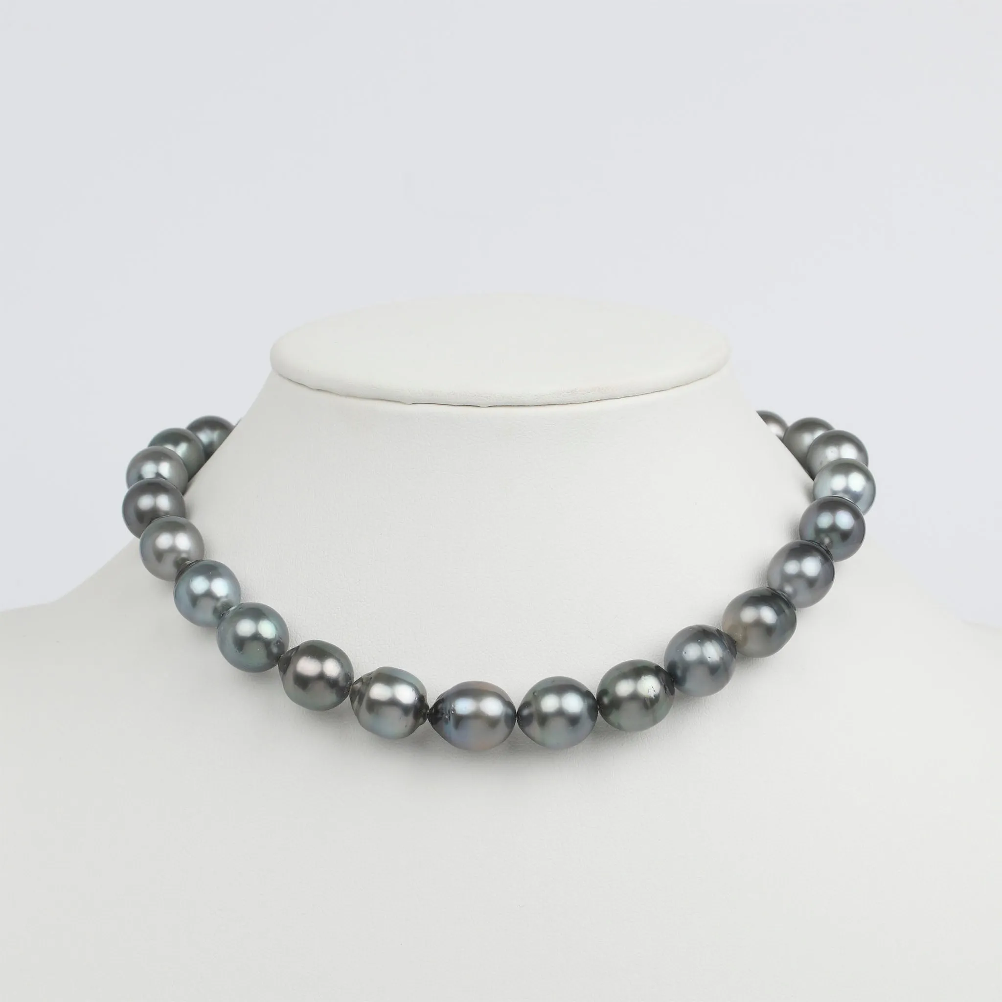 12.2-13.1 mm AA /AAA Tahitian Drop Pearl Necklace