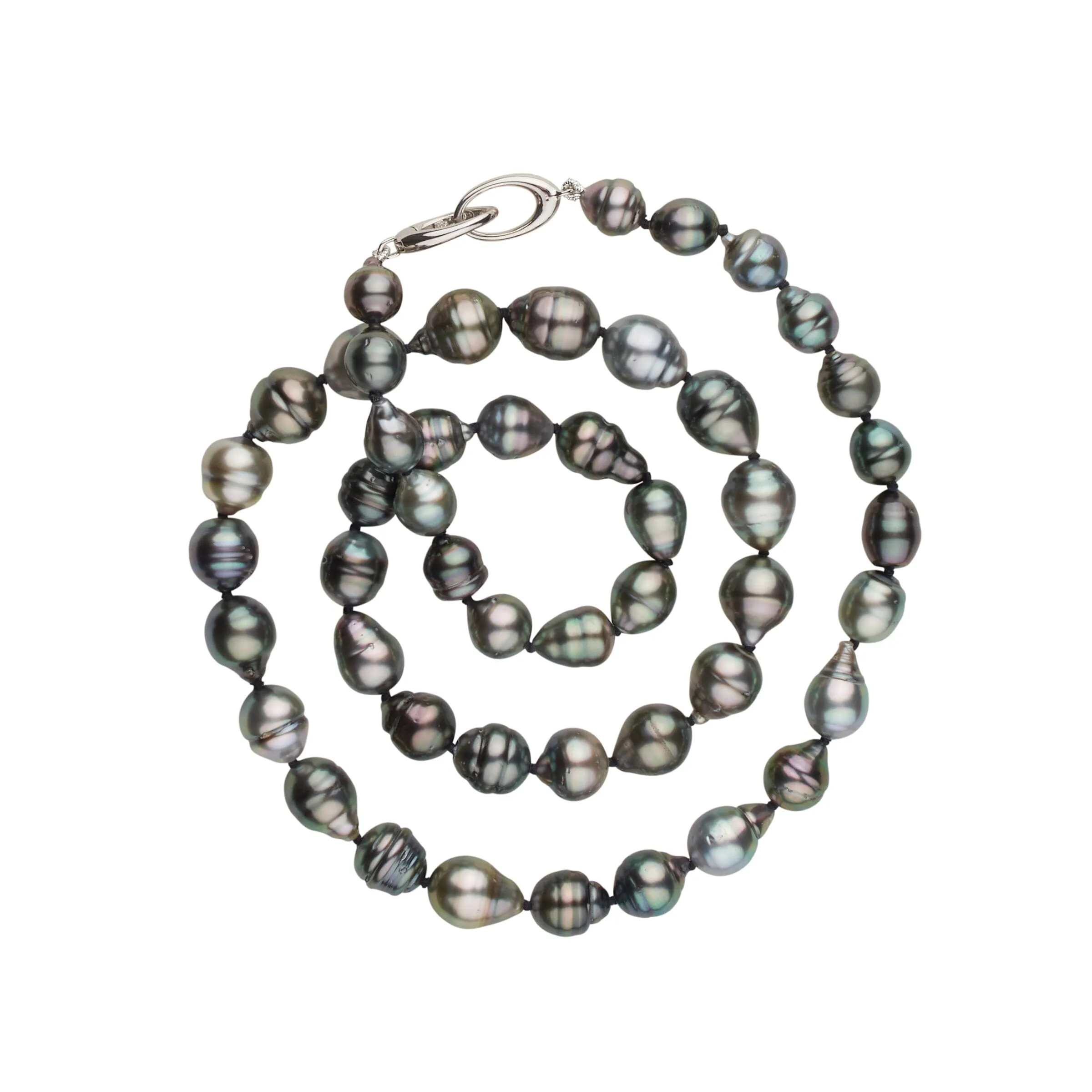 8.1-10.4 mm AA /AAA Tahitian Baroque Pearl Wrap