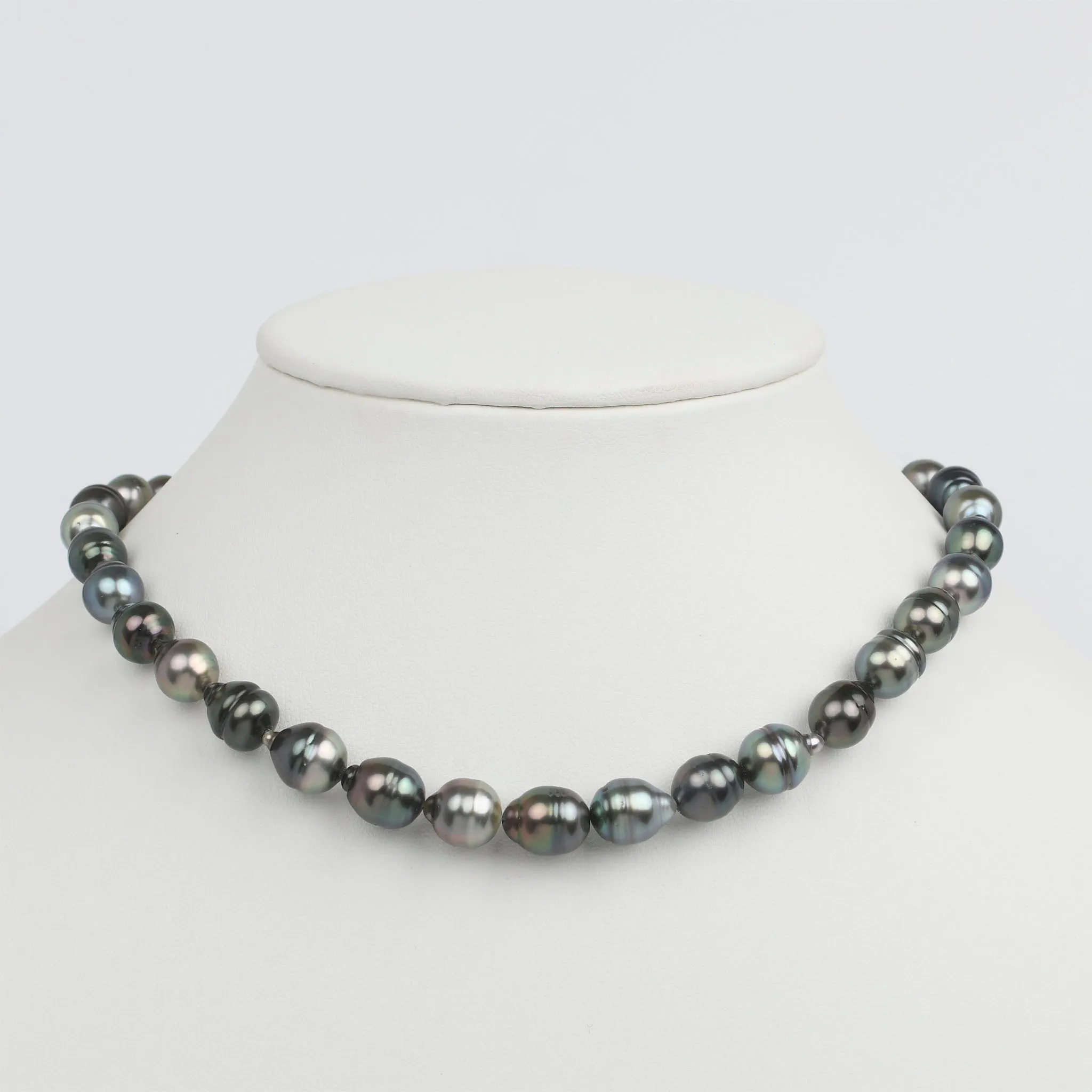 8.2-10.3 mm AAA Tahitian Baroque Pearl Necklace