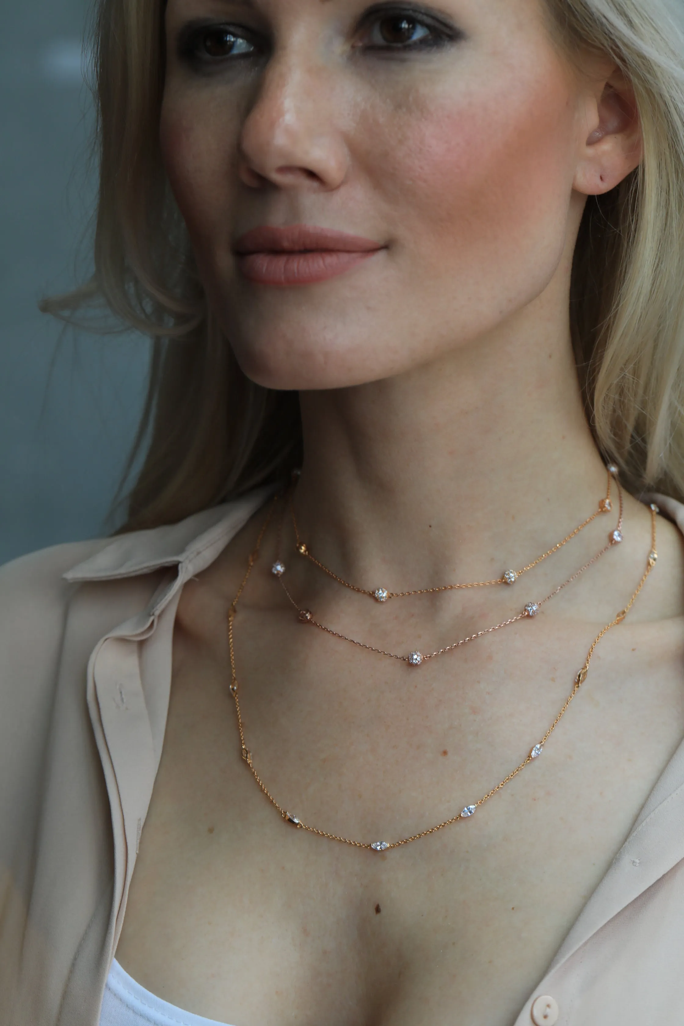 DEB CHAIN NECKLACE GOLD