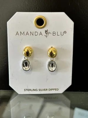 Eden Mini Drop 2 Tone Earring