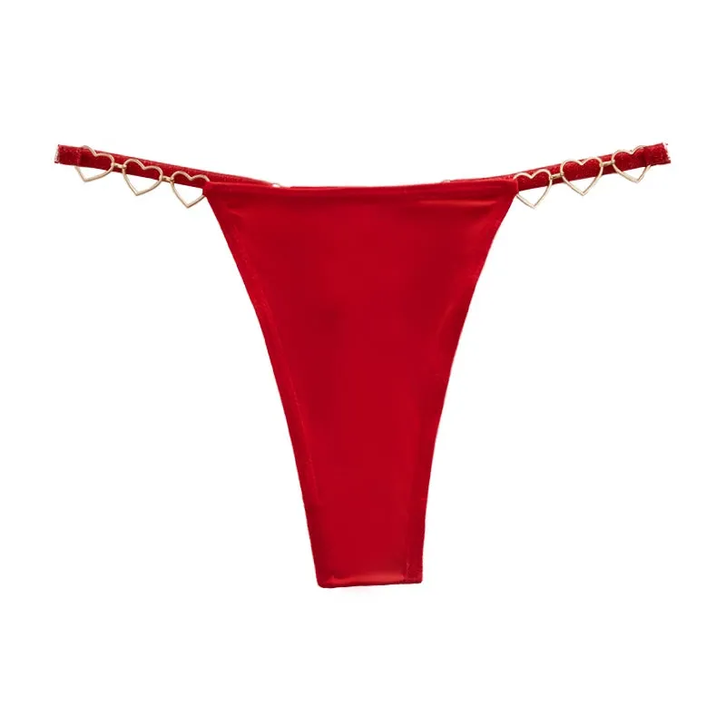 Heart of Gold Thongs - Pack of 3