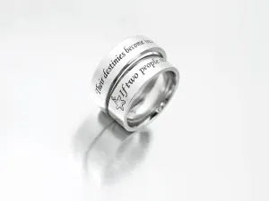 Kingdom Hearts Paopu Fruit Ring Set