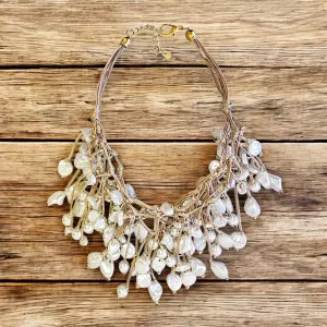 Pearl Fringe Necklace