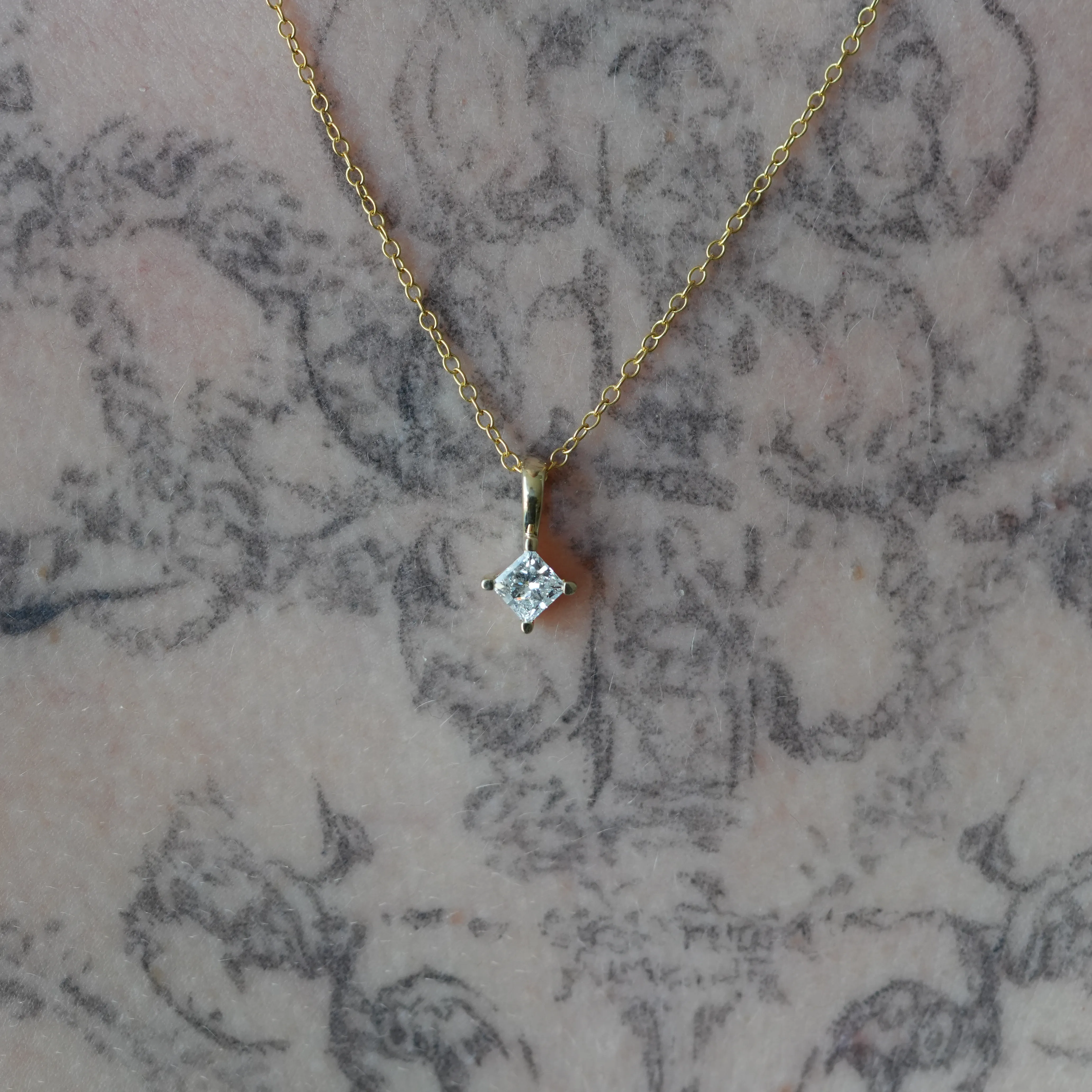 Princess Pendant   Cable Chain *pre-order*