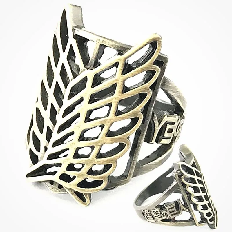 "WINGS OF FREEDOM" - AOT Anime Rings