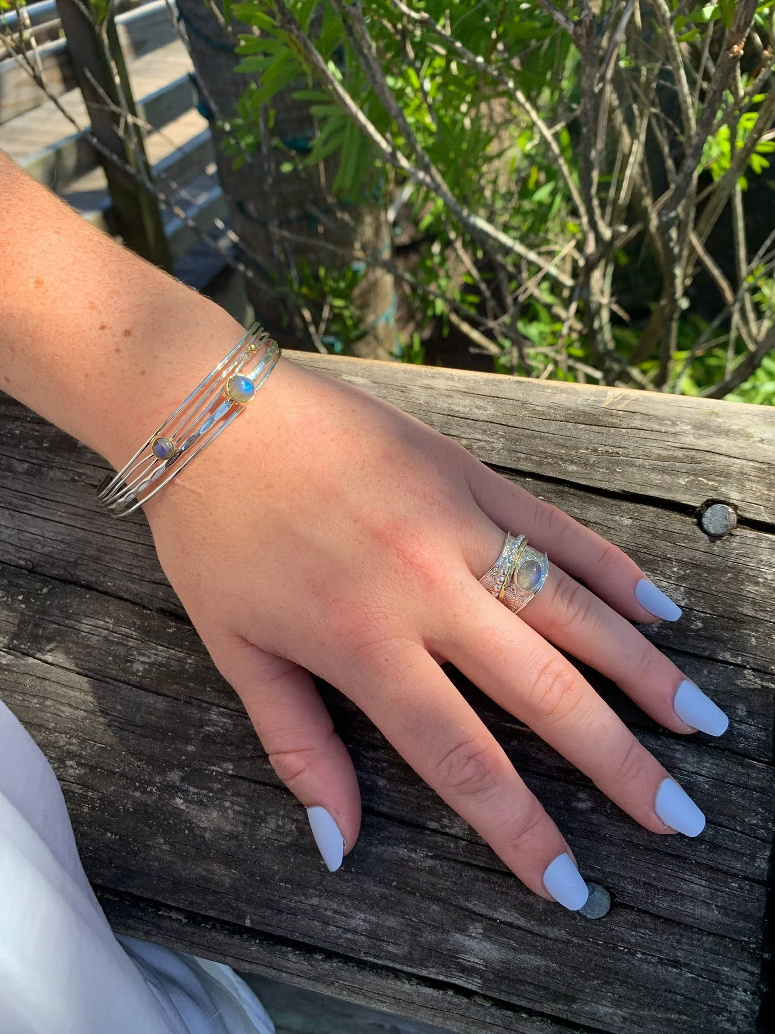 Serendipity Moonstone -nh Cuff