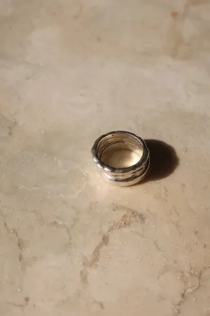 TRIPLE STACK RING SET - SILVER