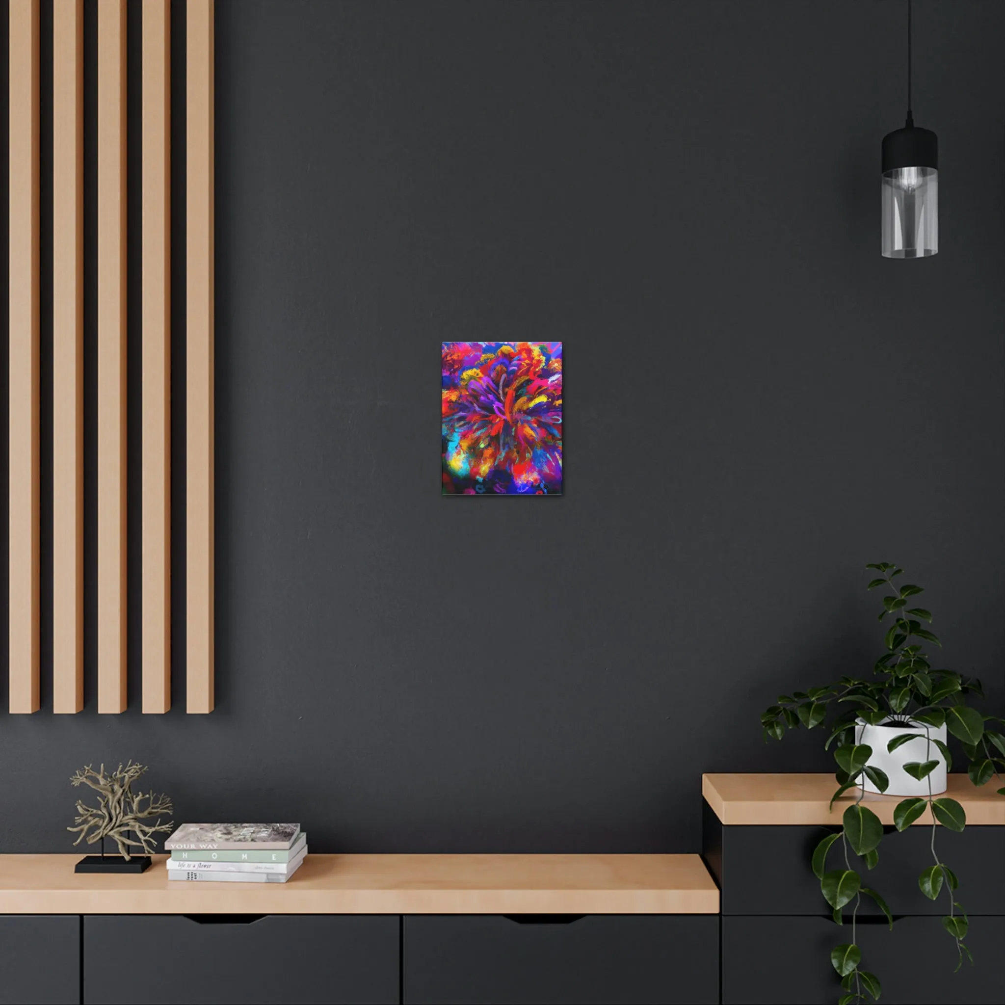Vibrant Bloom - Canvas