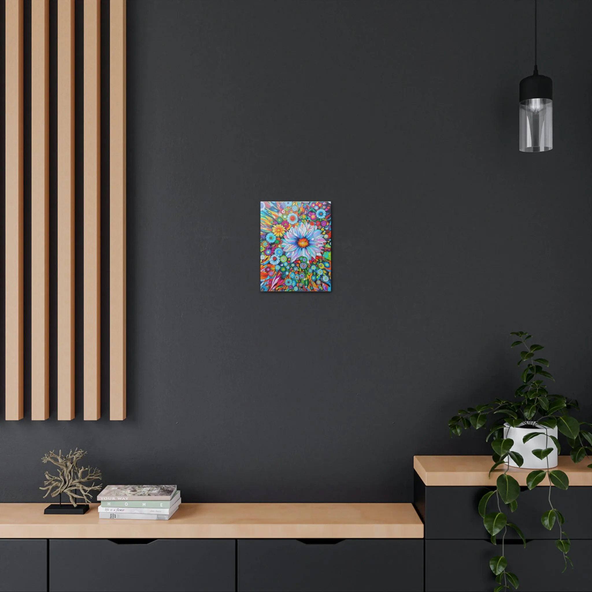 Vibrant Blooms. - Canvas