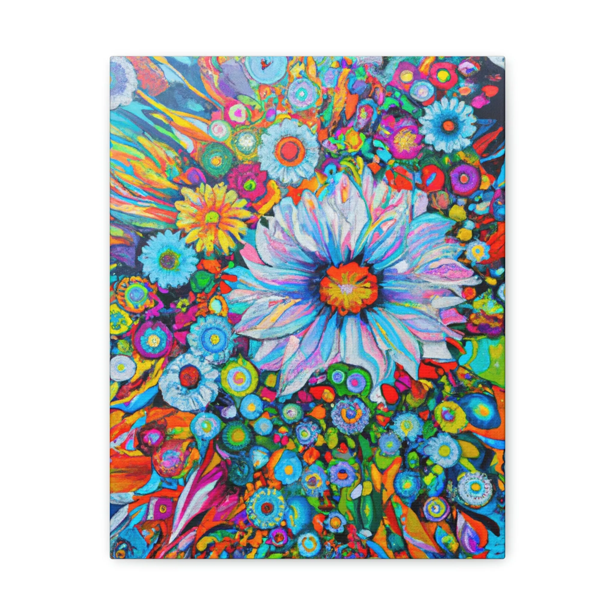 Vibrant Blooms. - Canvas