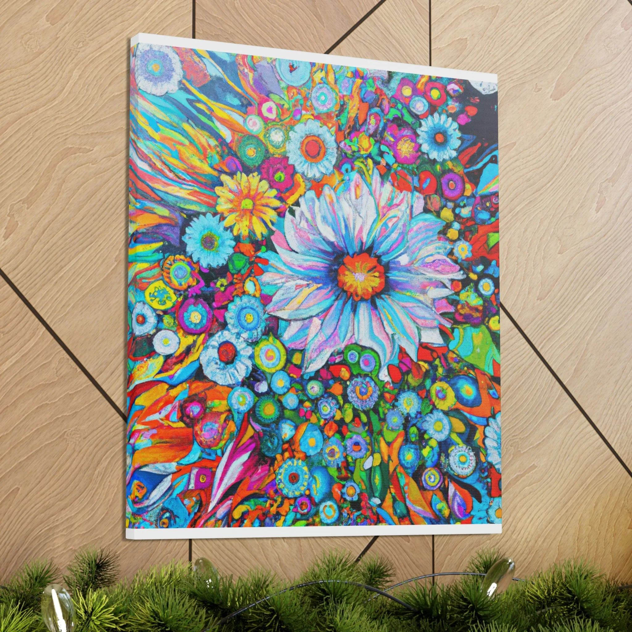 Vibrant Blooms. - Canvas