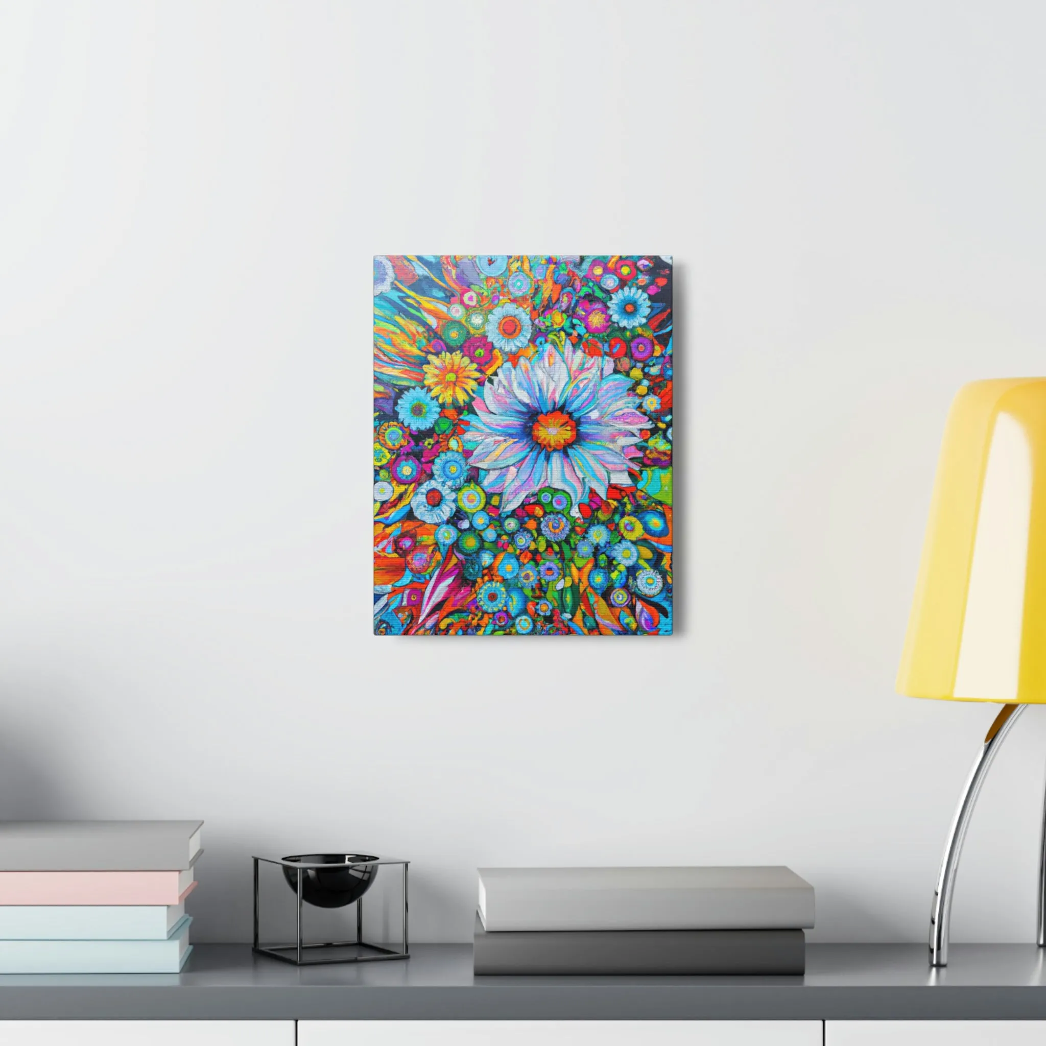 Vibrant Blooms. - Canvas