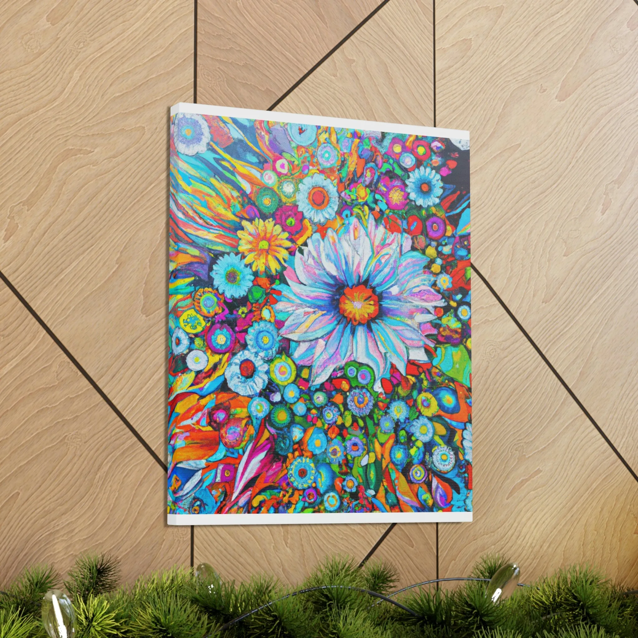 Vibrant Blooms. - Canvas
