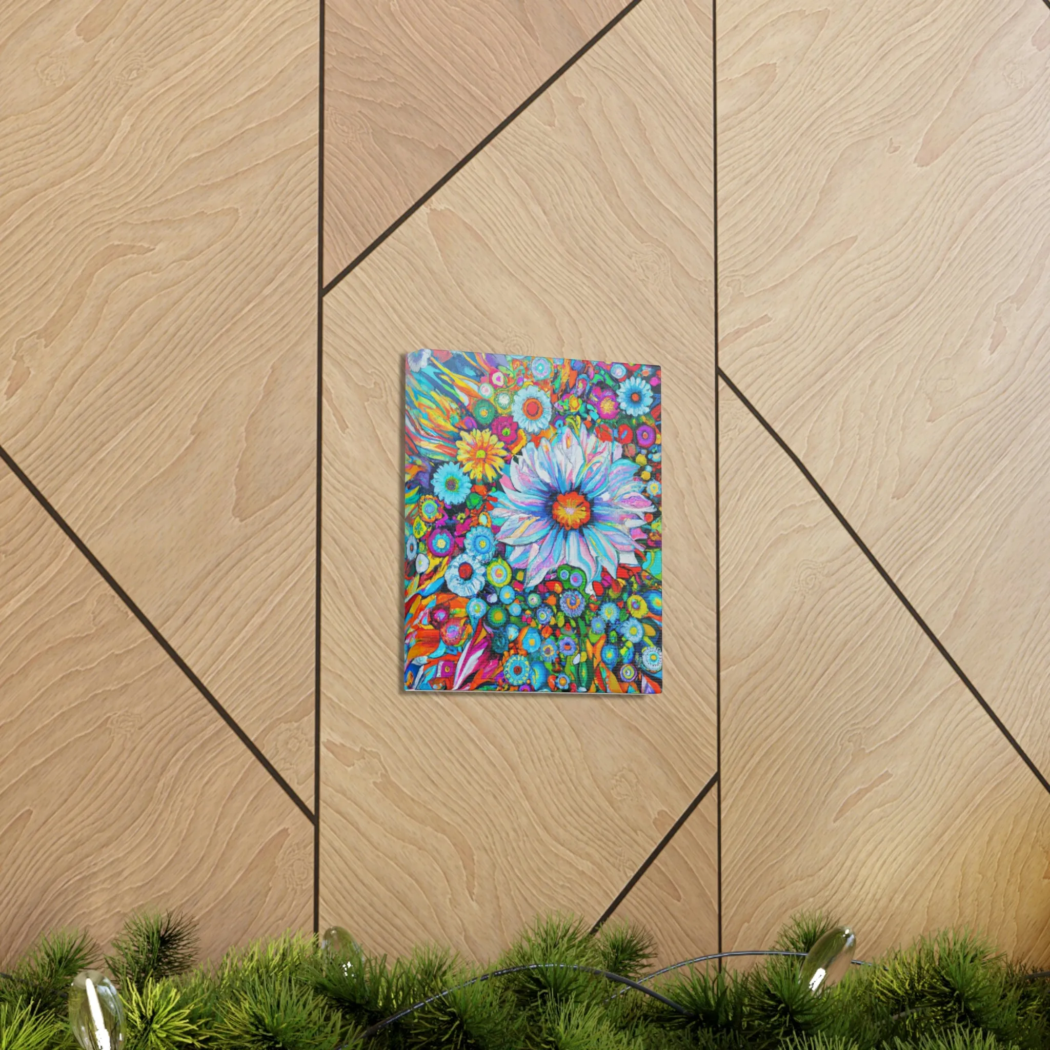 Vibrant Blooms. - Canvas